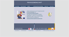 Desktop Screenshot of praxis-kleine-schwerd.de